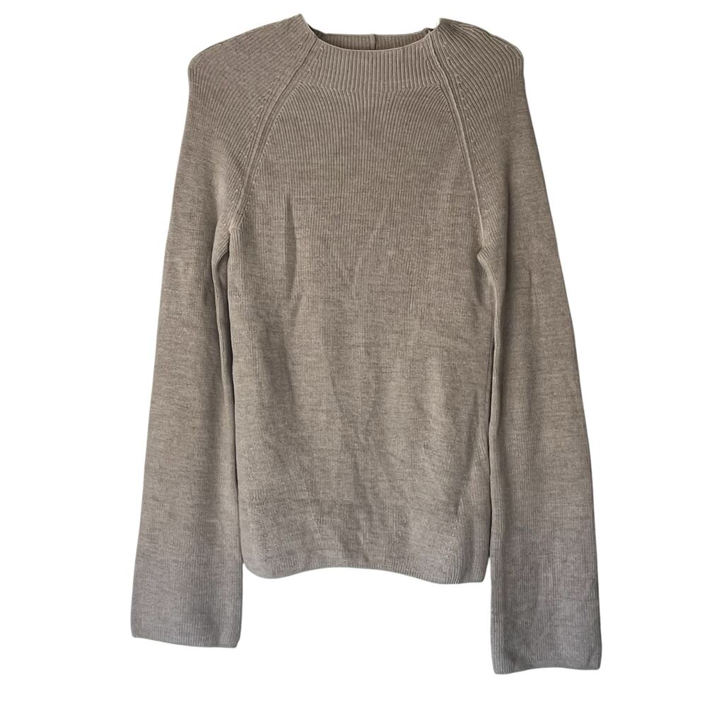 Banana Republic Cream Open Back Sweater Size Small